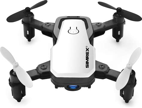 Simrex X300c Mini Drone With Camera Wifi Hd Fpv Foldable Rc Quadcopter Rtf 4ch 2 4ghz Remote