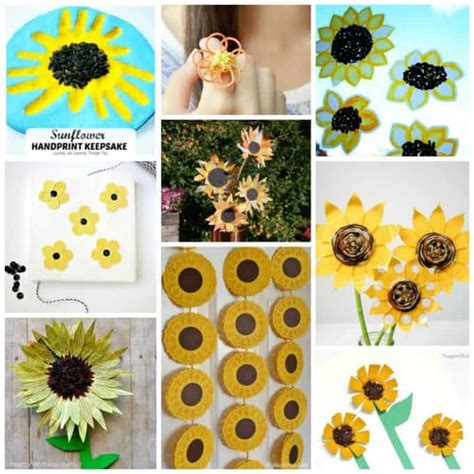 Sunflower Crafts And Recipes 50 Sunflower Ideas For Kids