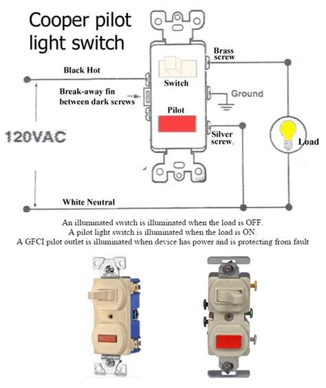 How To Wire Pilot Light Switch Electrical Engineering Blog