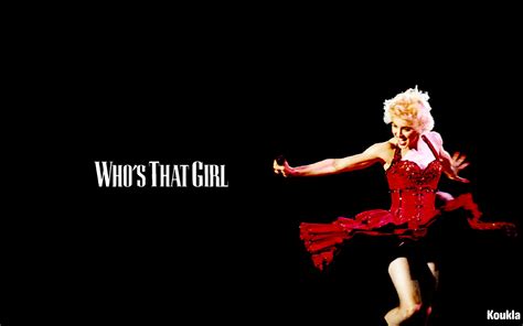 Who S That Girl Tour Wallpaper Madonna Fanmade Artworks