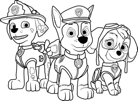 Paw patrol 4th of july coloring page. PAW Patrol Coloring Page - Free Printable Coloring Pages ...
