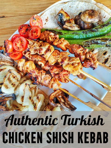 Delicious Homemade Turkish Chicken Shish Kebab Recipe
