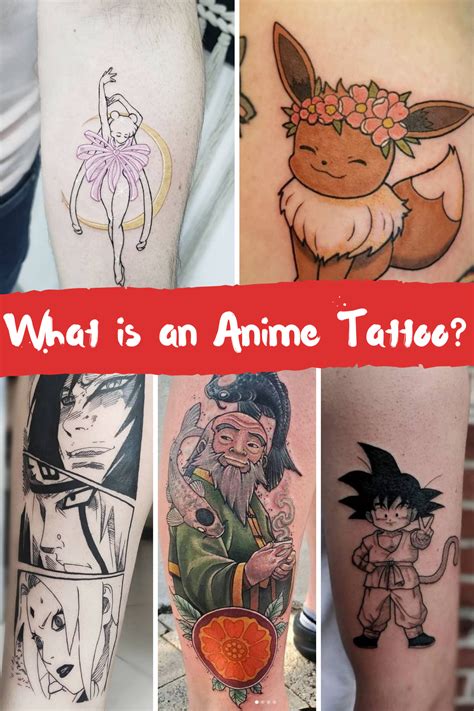 Anime Tattoos Definition And Ideas Tattooglee