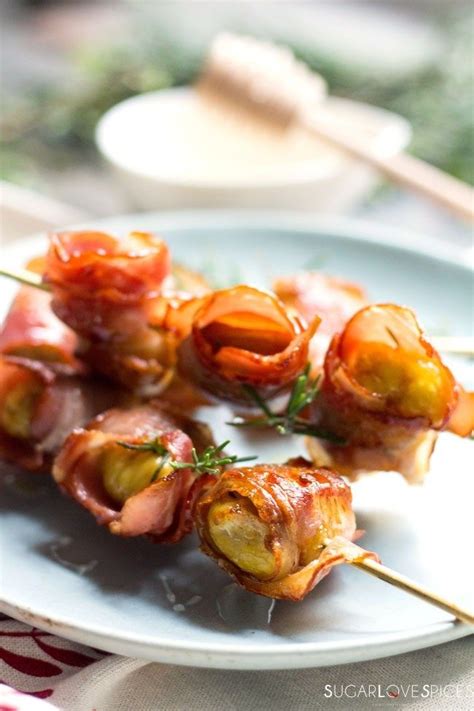 Roasted Chestnut Pancetta Skewers Recipe Roasted Chestnuts Recipes