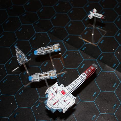 Shauns Wargaming With Miniatures Spaceship Miniature Game Starfire