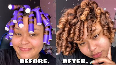 Quick And Easy Flexi Rod Set Wet Natural Hair Lottabody Youtube