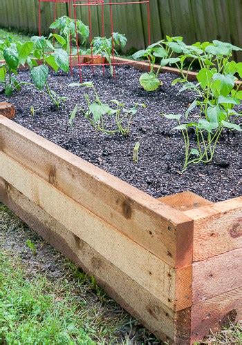 Wooden planters, built out of untreated wood raised bed garden materials, will probably last much longer than you think. DIY Raised Garden Bed - Health, Home, and Heart
