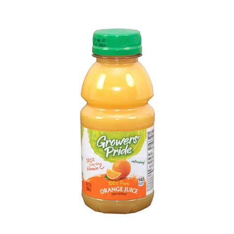 Floridas Natural Growers Pride Orange Juice 10 Fluid Ounce 24 Per