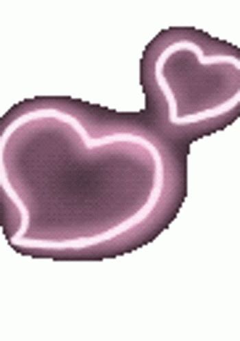 Hearts Neon Sticker Hearts Neon Discover Share GIFs