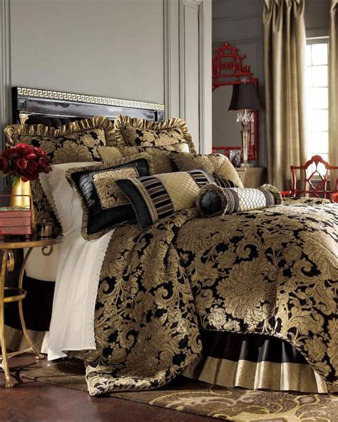 Austin Horn Collection Sienna Sq Framed Pillow With Fringe Comforter Sets Luxury Bedding