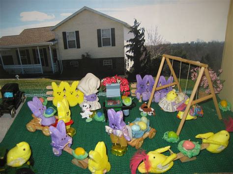 And Our Peeps Diorama Contest Winners Are Easter Egg Hunt Easter