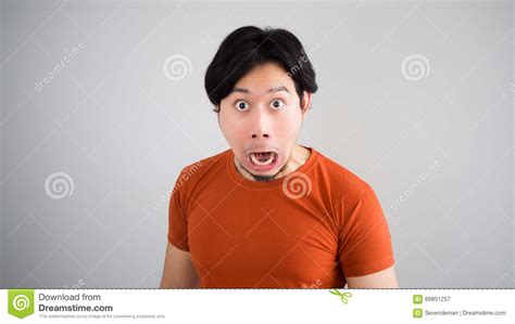 Unbelievable Face Of Man Stock Image Image Of Head 69851257