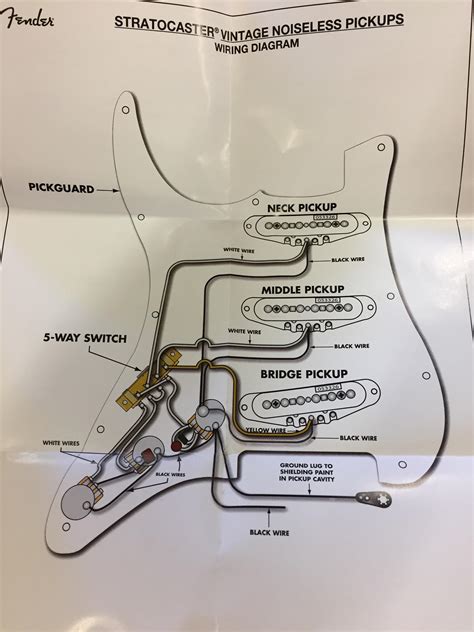 Stratocaster vintage noiseless pickups wiring diagram. SR_6844 Fender Noiseless Pickups Wiring Diagram Wiring Diagram