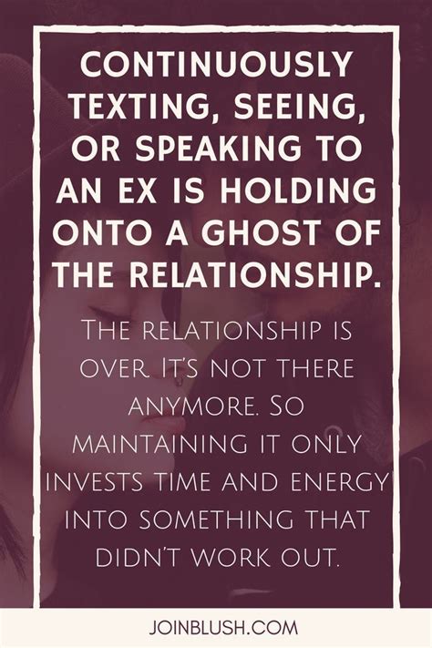Maybe you would like to learn more about one of these? Why You Should Not Talk to Your Ex | Blush Life Coaching ...