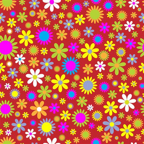 Floral Flowers Retro Background Free Stock Photo Public Domain Pictures