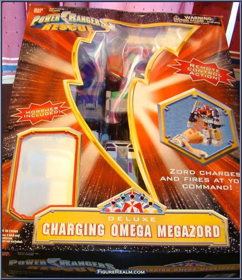 Deluxe Charging Omega Megazord Power Rangers Lightspeed Rescue
