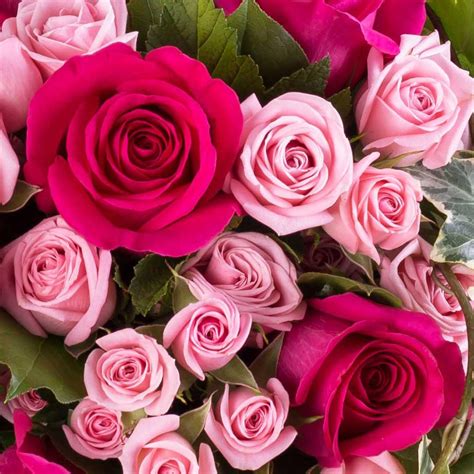 Bouquet Fleuriste Dans Les Tons Roses Au Lilas Blanc