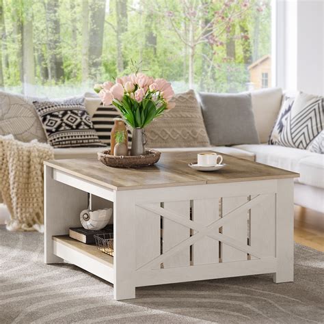 Wilson Riveted Grey Wash Coffee Table By River Street Designs