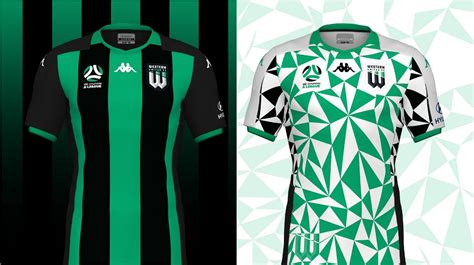 First Ever Bold Kappa Western United 19 20 Home And Away Kits Released