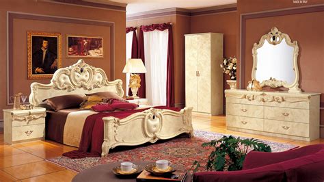 Made In Italy Leather High End Bedroom Furniture Glendale California