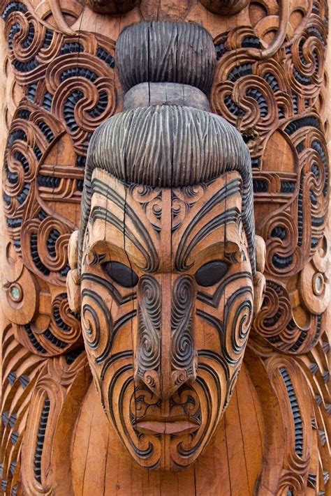 Rotorua Maori Carving Maori Art Tribal Art Art