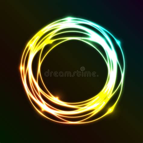 Abstract Background With Plasma Effect Stock Vector Illustration Of