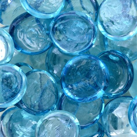 Glass Vase Fillers Marbles For Vases Blue Accent Gems Glass