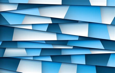 Wallpaper Abstraction Abstract Geometry Blue
