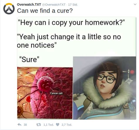 Cancer Overwatch Know Your Meme