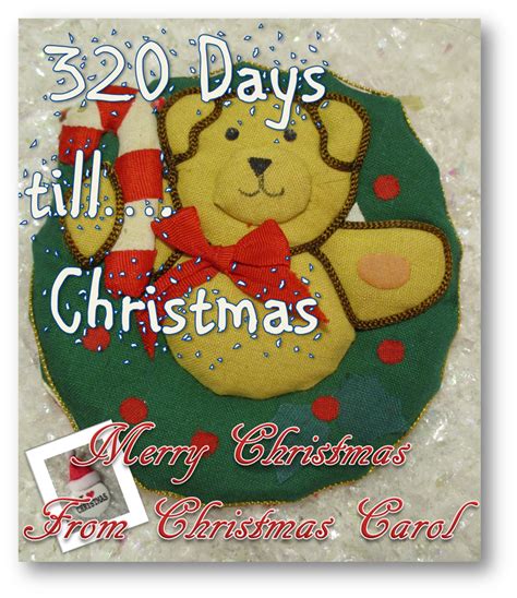 320 Days Till Christmas As Of 02092016 Days Till Christmas