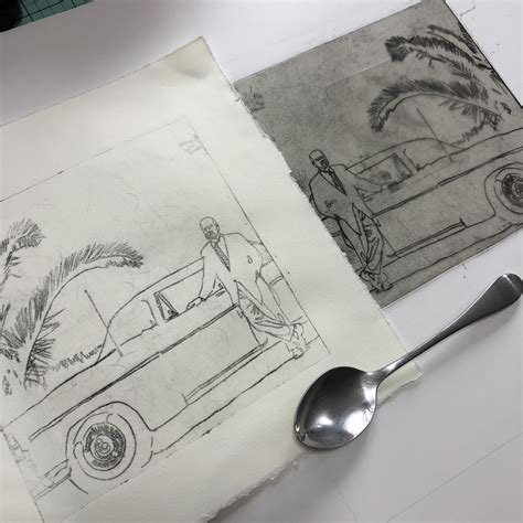 How To Make A Drypoint Etching From Recycled Plastic And Print It