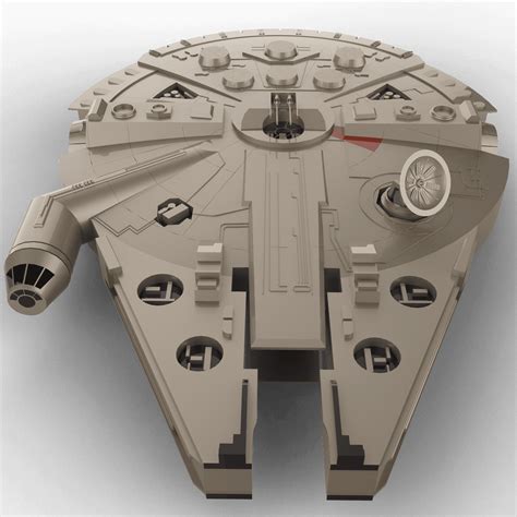 Star Wars Millennium Falcon 3d Model By 3ddesigner On Thangs