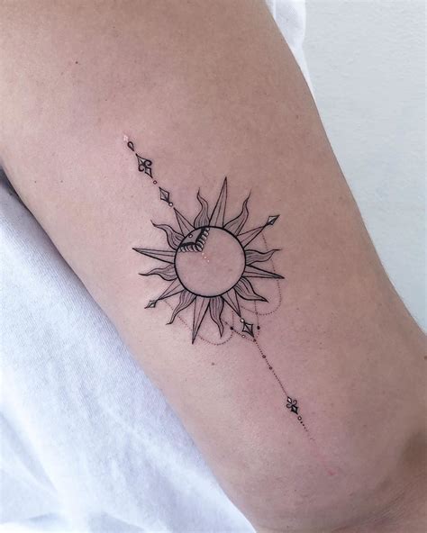 These Sun Tattoos Are Here To Brighten Up Your Day Sun Tattoo Designs