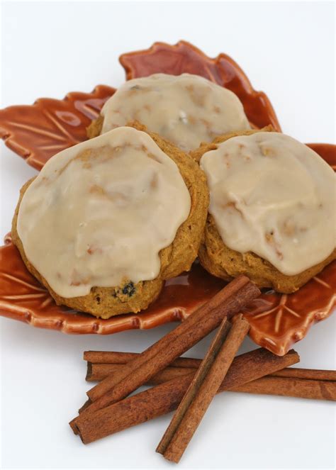 Glorious Treats Pumpkin Cookies With Maple Icing