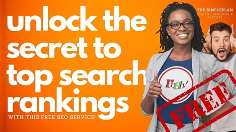 Uncover SimplePlan's SECRET to Skyrocket Your Search Rankings - FREE