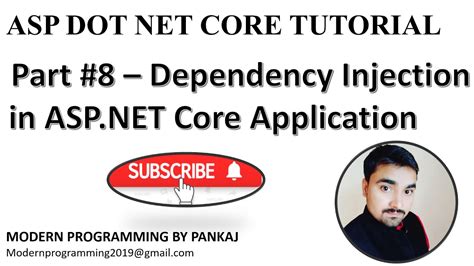 Part8 Asp Dot Net Core Tutorial Dependency Injection In Asp Dot