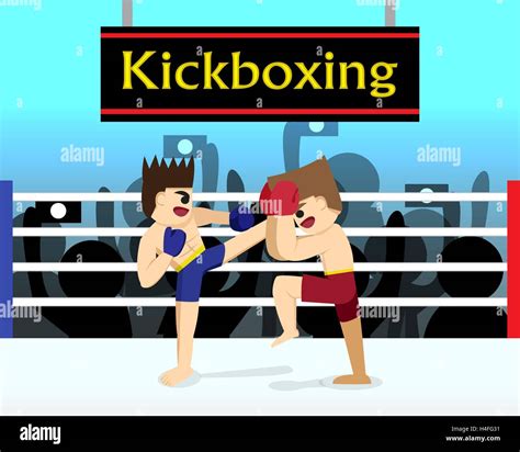 Kickboxing Vector Vectors Hi Res Stock Photography And Images Alamy