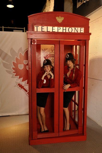 Posing In Great Britain S Iconic Red Telephone Booths Smirnoff