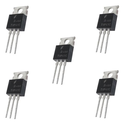 5 x TIP41C NPN Power Transistor TO-220 | All Top Notch
