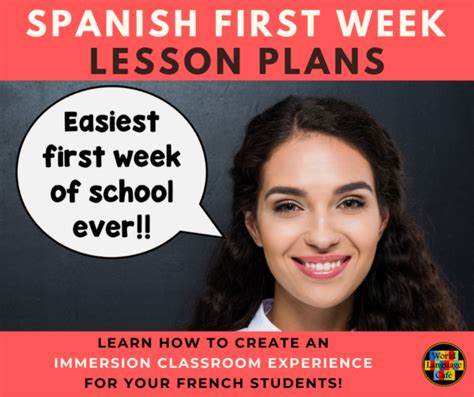 Spanish Lesson Plans World Language Cafe