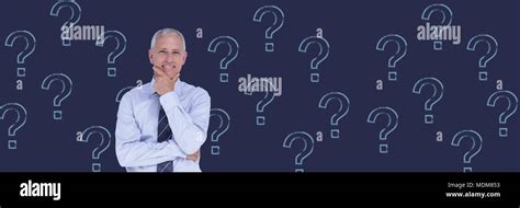 Thinking Man Question Mark Hi Res Stock Photography And Images Alamy