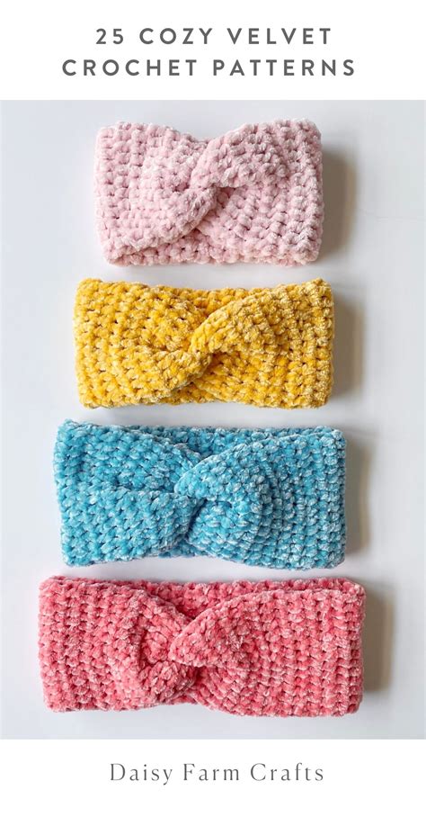 Get Cozy With 25 Luxurious Velvet Crochet Patterns