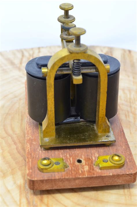 Morse Telegraph Sounder By Jh Bunnell And Co Etsy