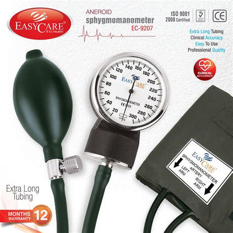 Easycare Ec 9207 Sphygmomanometer Aneroid Bp Monitor Buy Easycare Ec