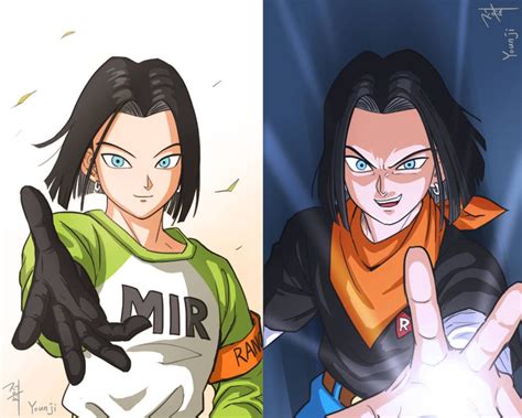 Android 17 By Papersmell Dragon Ball Gt Dragon Ball Super Manga