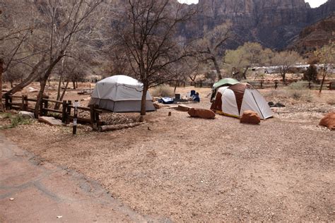 Zion National Park Updated South Campground Campsite Photos Campsite