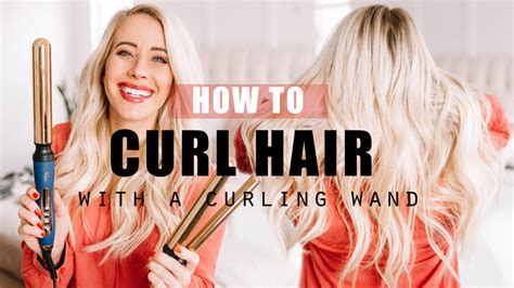 How To Curl Hair With A Curling Wand Twist Me Pretty