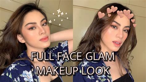 Full Face Glam Makeup Tutorial Anne Tenorio Philippines Youtube