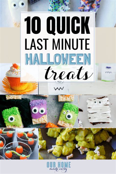 10 Easy School Party Halloween Treats Our Home Made Easy