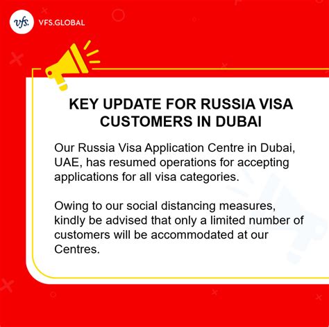 Vfs Global On Twitter Our Russia Visa Application Centre In Dubai Uae Has Resumed Operations